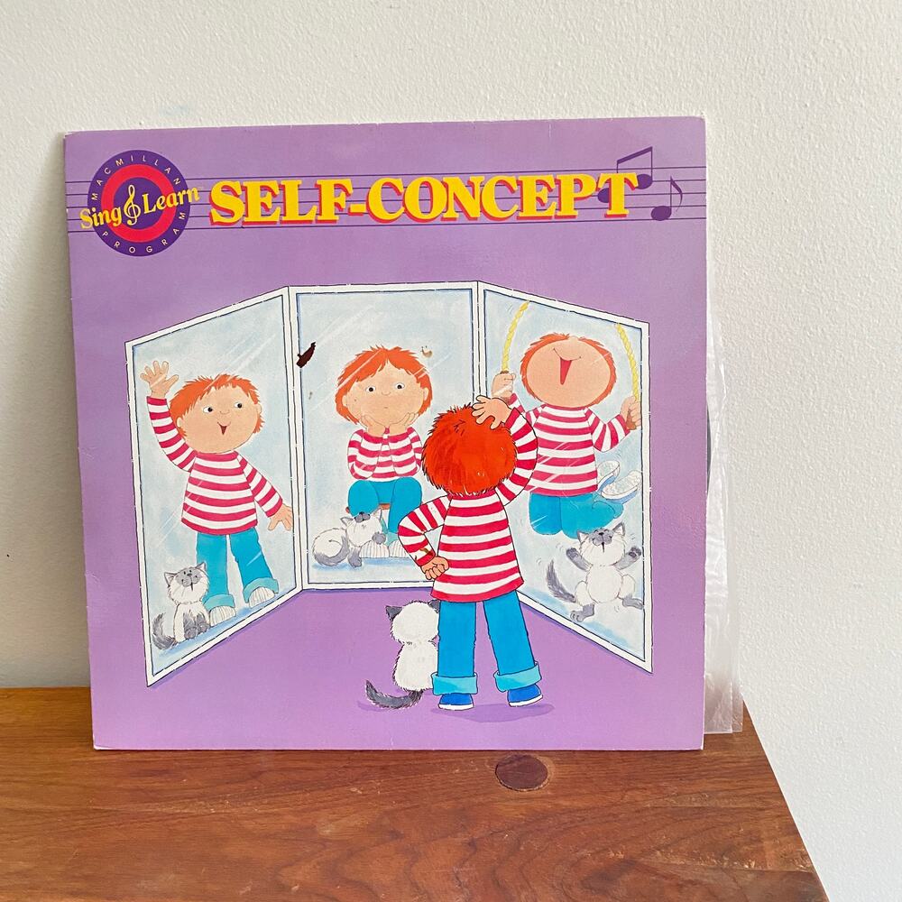 Vintage 1987 Self-Concept Sing & Learn Vinyl Record